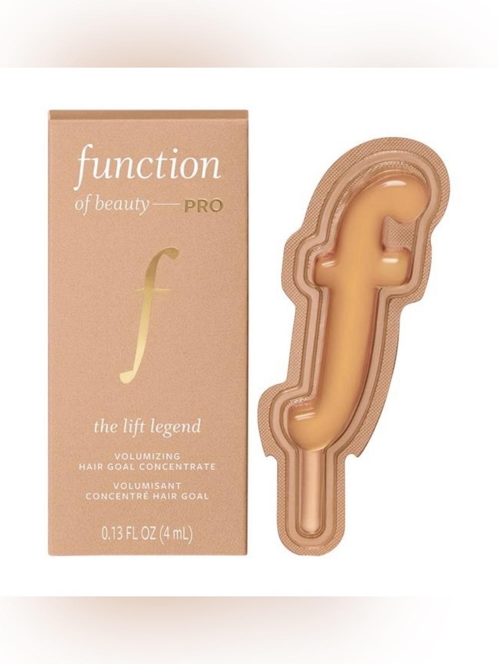 🌸FUNCTION OF BEAUTY PRO Volumizing Hair Goal Concentrate 4 mL x 2